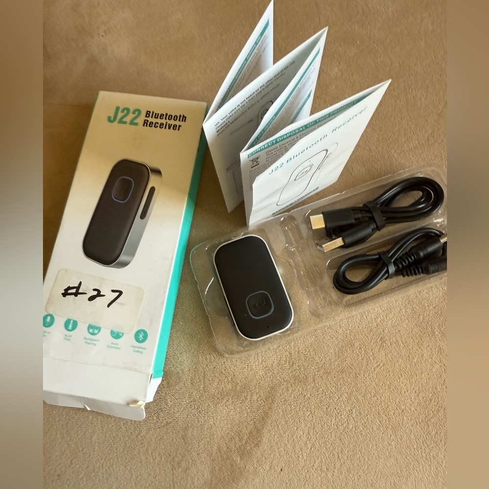 Bluetooth Receiver J22 - Black